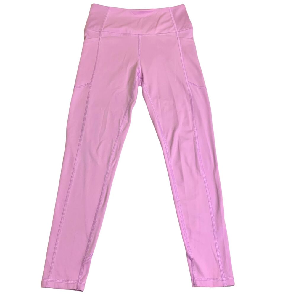 Victoria's Secret Pink/Lilac work out leggings with side pockets Size 6 - Picture 4 of 9